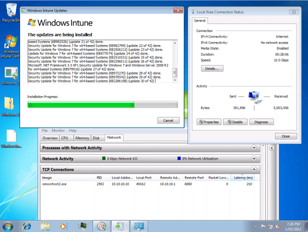 Weird Desktop Results