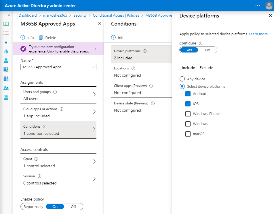 Getting Started With Conditional Access Policies in Microsoft 365 ...