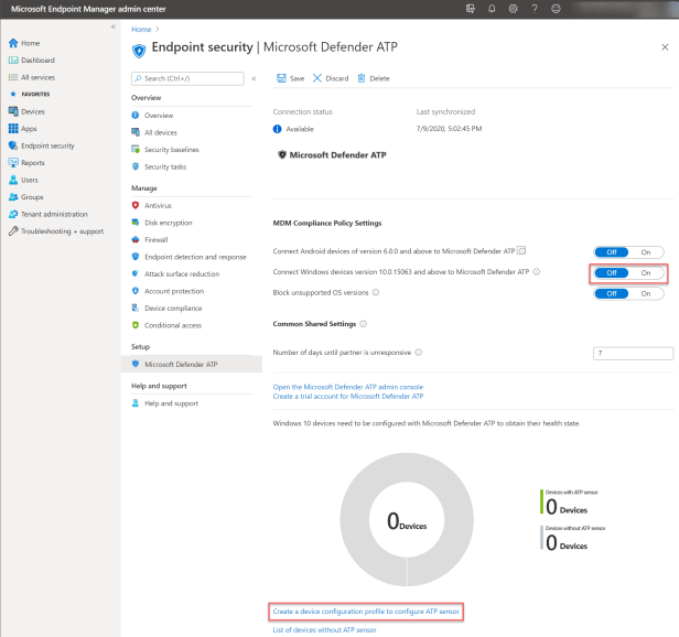 Adding Microsoft Defender Advanced Threat Protection to Microsoft 365 ...